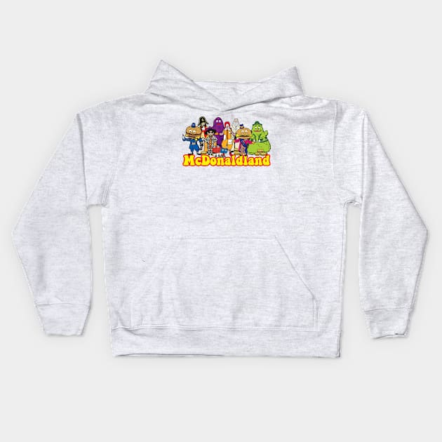 McDonaldland Kids Hoodie by Chewbaccadoll